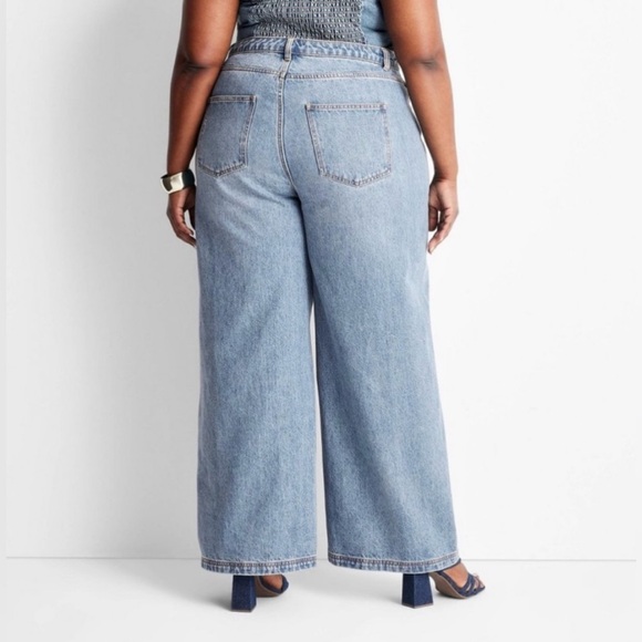 Future Collective Jenee Naylor High Rise Pants-NWT - Picture 8 of 11